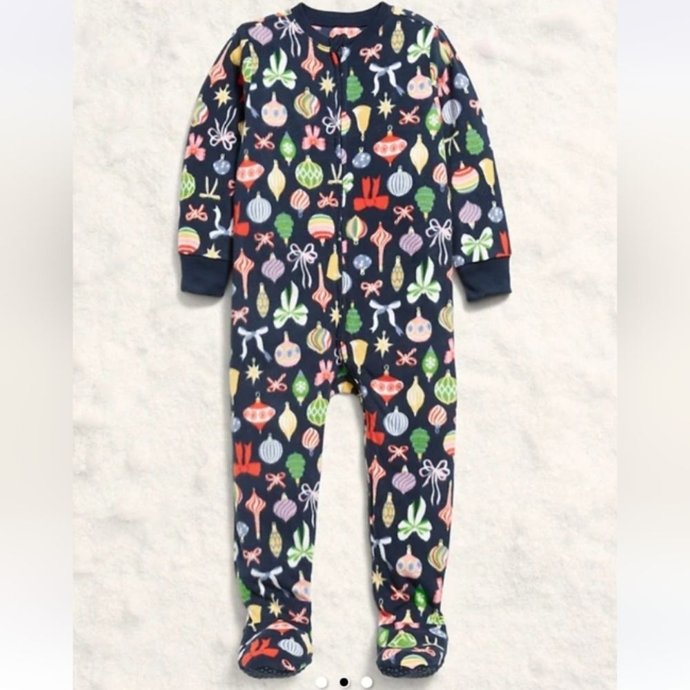 18 24 Month Two Way Zip Microfleece Sleep & Play One-Piece for Baby Toddler